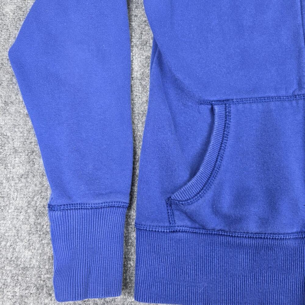 Chicago Cubs Hoodie Womens Small Blue MLB Baseball 2016 World Series Thumb Holes - Picture 9 of 16